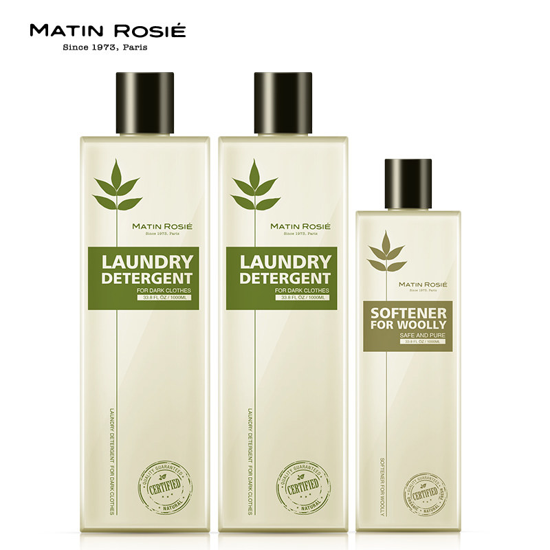 进口高浓缩真丝羊毛衫羊绒专用洗衣液护色固色洗衣免烫柔顺剂皂液