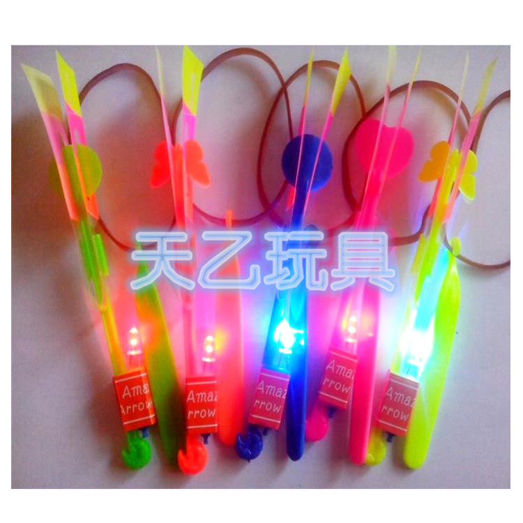 Red Blue Sparkling Sword Flying Sky Fairy Fever Selling Plastic Children Toy Night Market Stall 2 Yuan 9 9 9 Yuan Yiwu