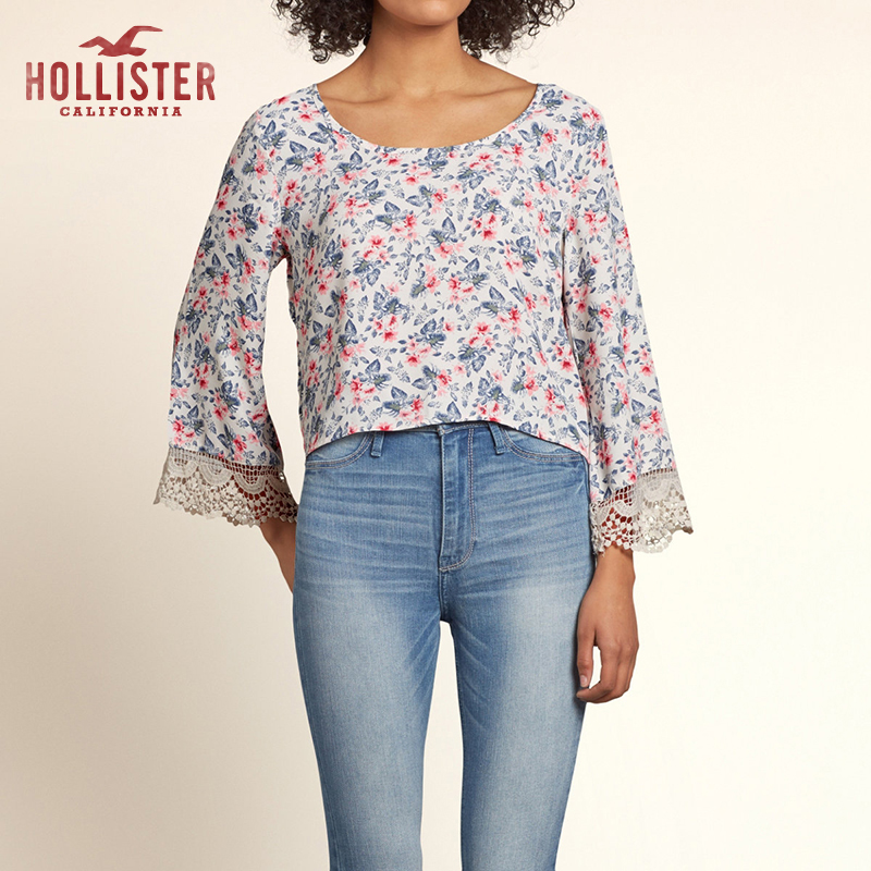 Hollister Spring Valley Peasant 上衣 女 87060