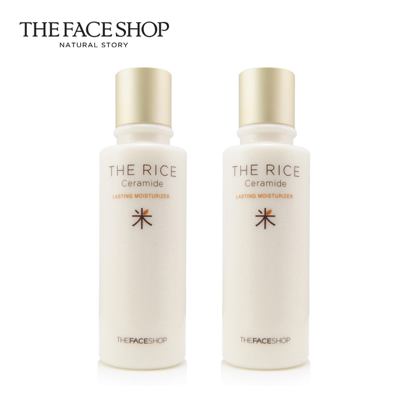 The Face Shop 乳液 大米调理保湿乳2只装 清透水嫩 补水保湿提亮
