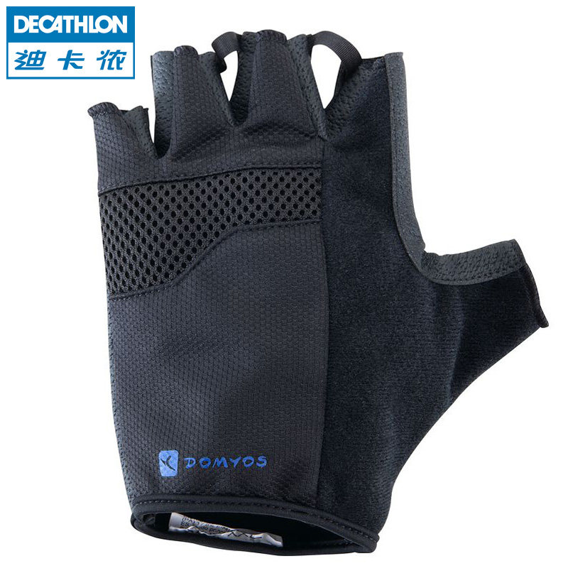 迪卡侬健身手套 力量训练哑铃护掌防滑 DOMYOS EQ