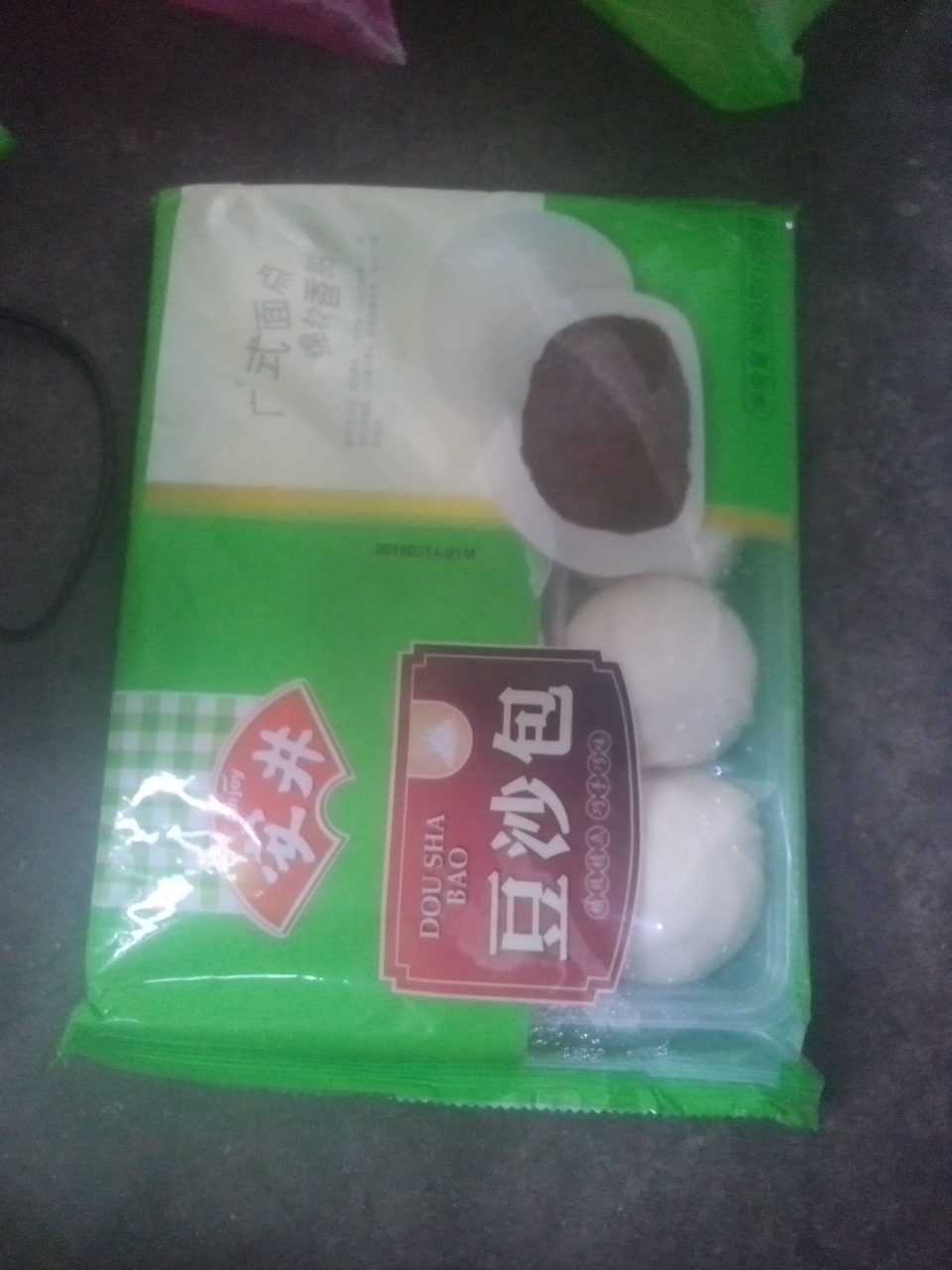 Anjing 360g bean paste bag milk yellow bag dessert early semi-finished products Jiangsu, Zhejiang, Shanghai and Anhui 12 bags