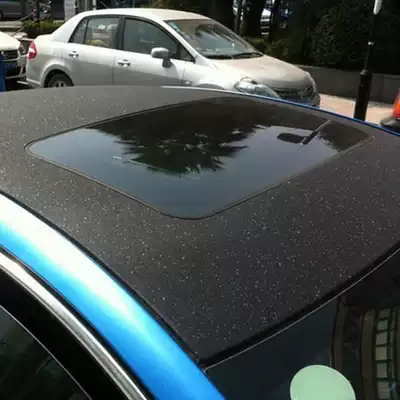 Car carbon fiber sticker Bright black color change film Body scratch occlusion Anti-kick scratch-resistant matte flash point color change film