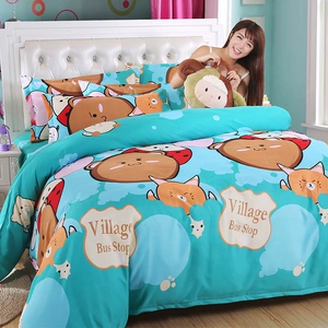 Moonman quilt cover đơn 150 200 220 ký túc xá đại học với 1.5 1.8 2 m m mui xe đôi