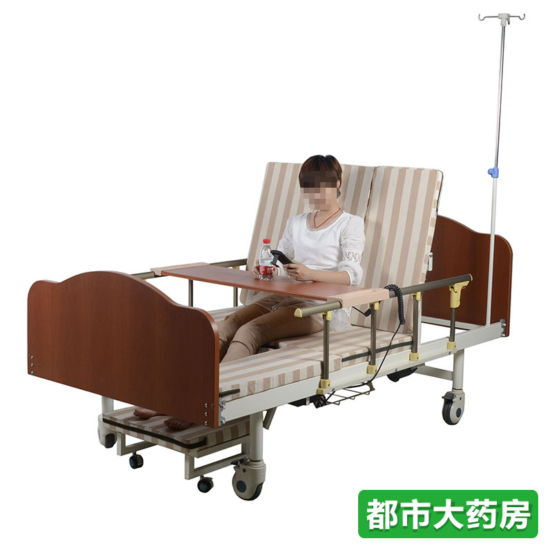 助邦DH07三翻电动护理床加宽多功能侧翻电动便孔起背三摇护理床JH