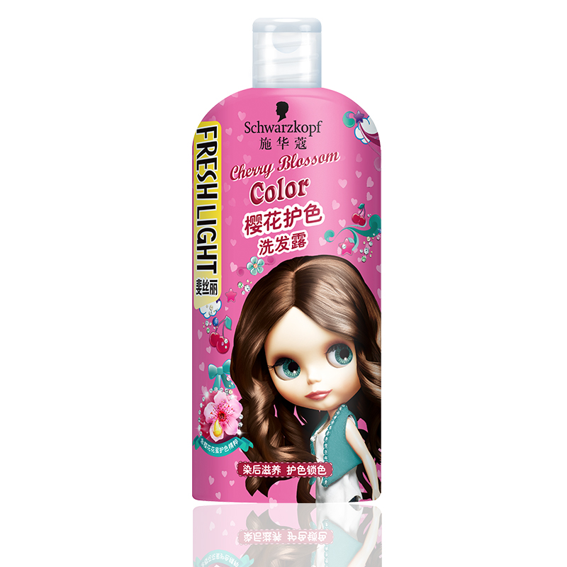 【天猫超市】Schwarzkopf施华蔻斐丝丽樱花洗发露450ml 花香锁色