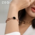 ZENGLIU Châu Âu và Hoa Kỳ cá tính vòng đeo tay của phụ nữ rose gold bracelet nam trang sức cá tính đơn giản hipster vài đồ trang sức Vòng đeo tay Clasp