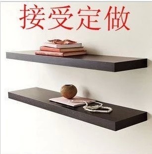 Creative collection wall hanging wall shelf layer shelf shelf board word board shelf partition wall bookshelf