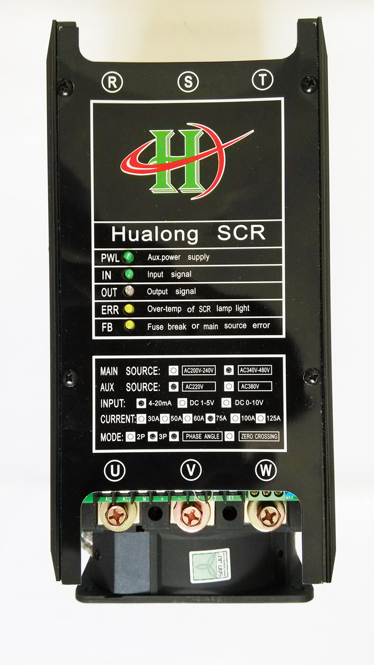 hualong three - phase power adjuster SCR 75A input voltage three - phase 380V power controller