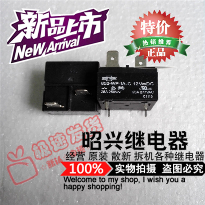Special promotion 852-wp-1a-c imported Songchuan relay 12VDC spot Brand New
