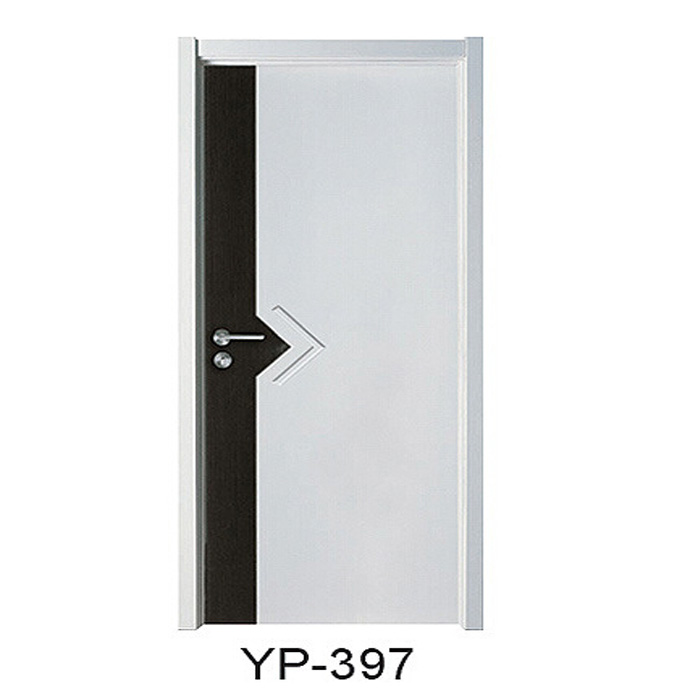 Can come to Tuding to make manufacturer direct solid wood composite free of lacquered door indoor solid wood composite door room door wooden door black and white match