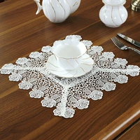 Châu âu vải coaster bảng cách nhiệt pad American mục vụ món ăn Phương Tây pad ren vuông placemat khăn trải bàn hàn quốc