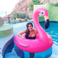 Vòng bơi người lớn vòng nổi inflatable dày unisex thiết bị flamingo nách phao cứu sinh trẻ em bơi lap phao tam