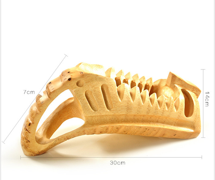 Tianyuan bamboo natural bamboo home wine rack bamboo root wine holder European wine rack wine rack