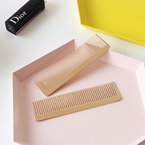 Mi Lifeng Things ins Nordic golden comb Stainless Steel Portable Small Comb with Makeup Comb antistatic