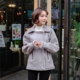 Jenny Filman Haining 2018 mùa đông cừu cắt lông một nữ ngắn áo triều pu da lông áo khoác lông cừu nữ Faux Fur