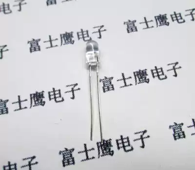 Led light emitting tube colorful light LED light diameter 5mm F5 long foot transparent flash