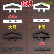 PVC gift color box clothing adhesive hook plastic PP handle bouice box small triangle buckle three-dimensional aircraft hole