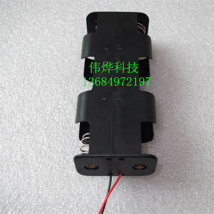 No. 2 four-cell battery box No. 2 or No. 3 four-cell battery holder No. 2 four-cell battery box series 6V