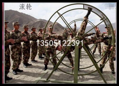 Anti-vertigo roller flight training runner rotating wheel expansion training outdoor special school training equipment