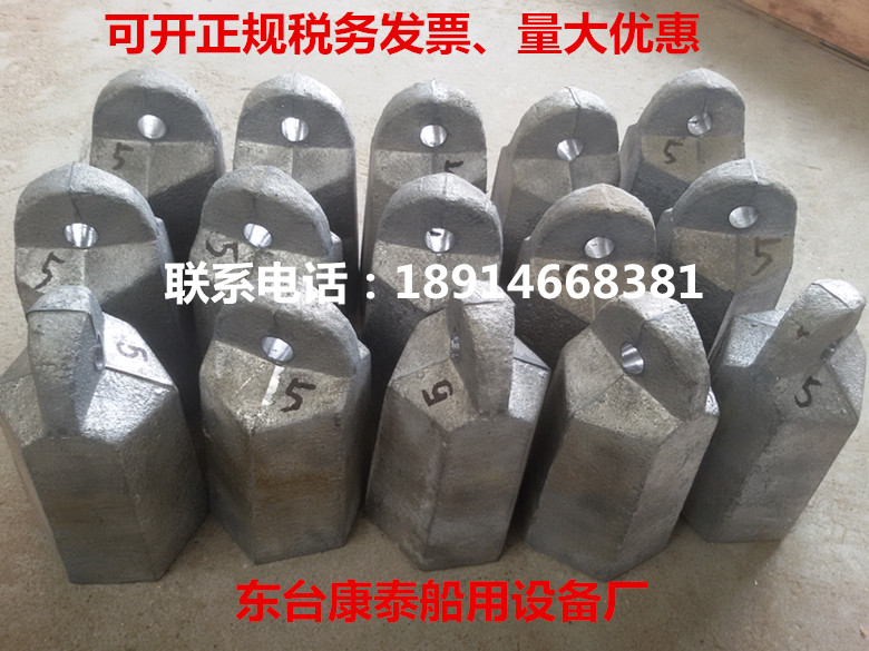Manufacturer direct marine survey deep hammer measuring deep hammer rope lead hammer hanger hammer hand hammer 5KG marine measuring deep suspension hammer