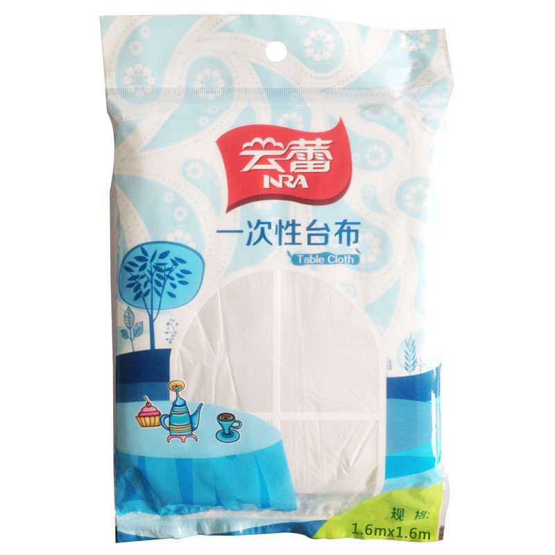 【天猫超市】 云蕾 一次性加厚台布 1.6*1.6m 十只装 11196