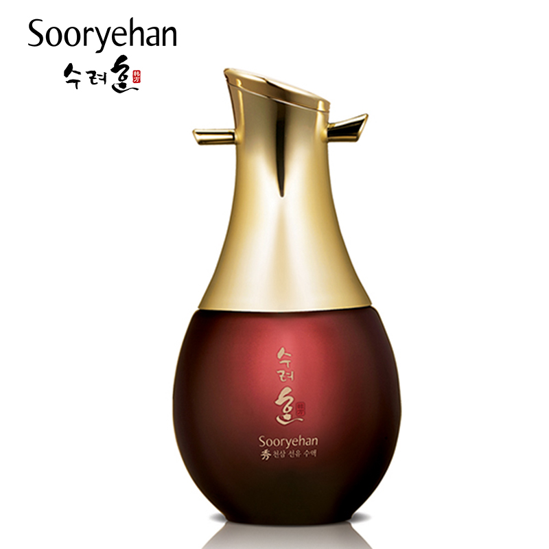sooryehan秀雅韩秀天参先柔润白乳130ml 美白抗皱乳液韩国原装