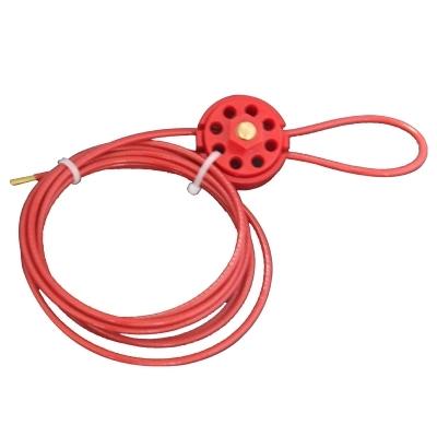 Adjustable Wanuse wheeled steel cable lock cable lock porous lay-off safety lock cable lock cable lock