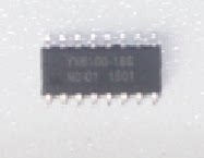 YX6100-16SS voice chip Serial port MP3 chip Voice IC Plug-in flash storage 32M capacity