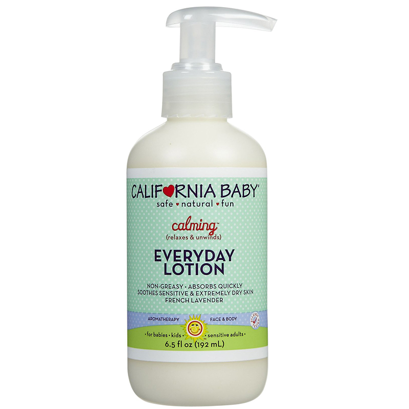 美国CaliforniaBaby加州宝宝金盏花草润肤乳液婴儿面霜身体乳敏疹