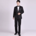 Bộ đồ mỏng màu đen và trắng dành cho người lớn quần dài nam Suit phù hợp
