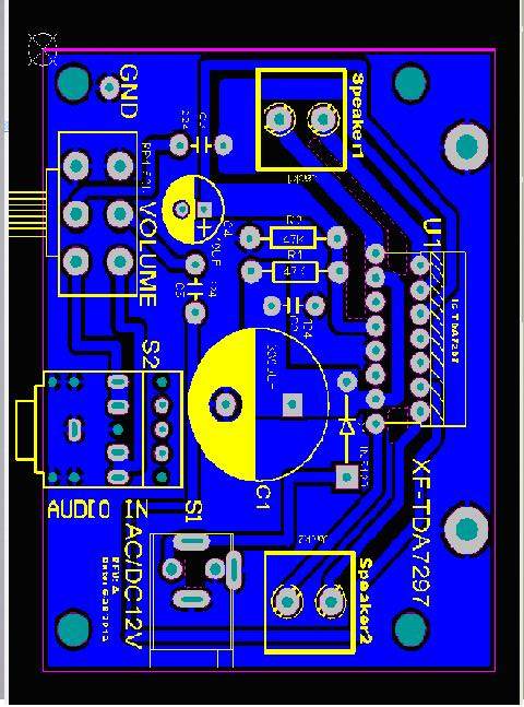 Circuit Design PCB Design Drawing Board Generation Layout Design PCB wiring single-panel double panel 