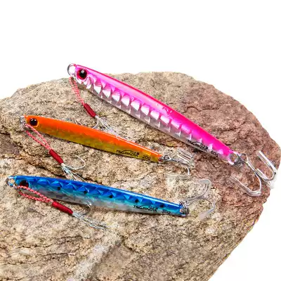 Fishing House 886F-with hook iron plate Luya bait sea fishing iron plate boat fishing iron plate JG lead fish Luya bait