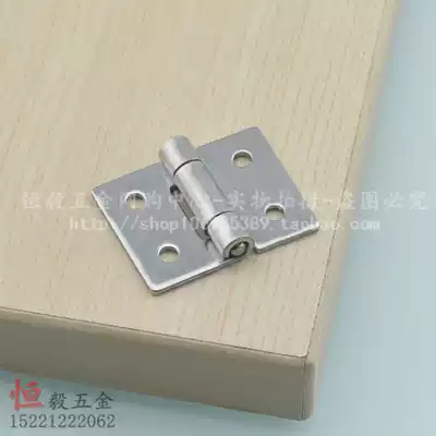 1 INCH 304 stainless steel thickened small hinge 25MM industrial hinge hinge machinery and equipment widened loose leaf folding