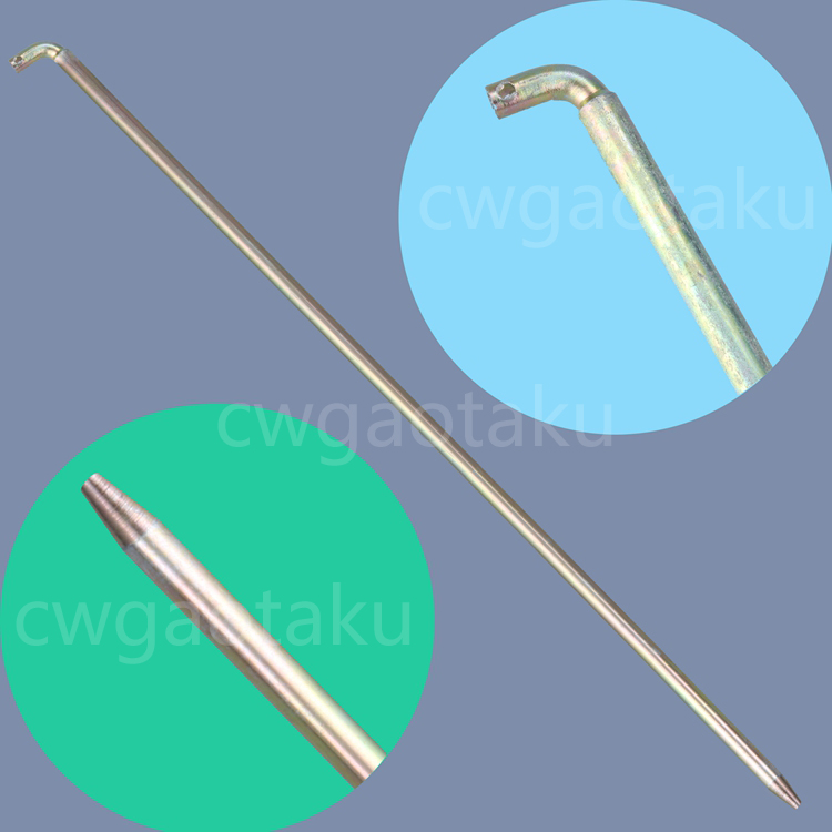 LG001-M8 connecting rod lock Rod various length industrial machinery main shell cabinet with Hook Lock rod can be customized