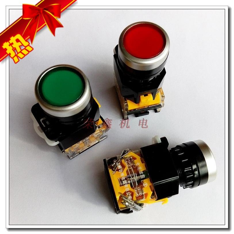 Button reset switch LAY39C-11 often open and closed two-way 10A