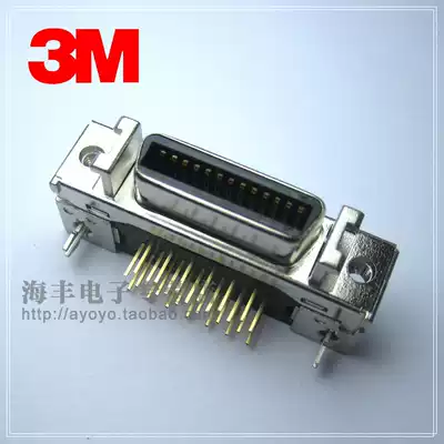 3M board end connector 3M 10226-52A2PE 26P connector socket gold-plated curved needle