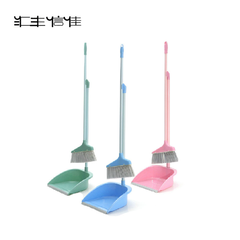 【天猫超市】汇丰信佳 室内扫把扫帚簸箕套装组合 颜色随机