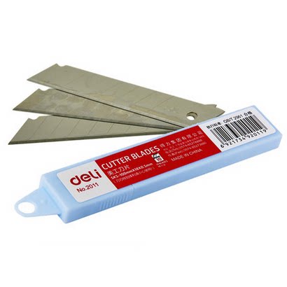 Promotion able 2011 beauty artificial knife piece big number mery knife sheet 0 5 x 18 x 100mm 10 pieces a box-Taobao