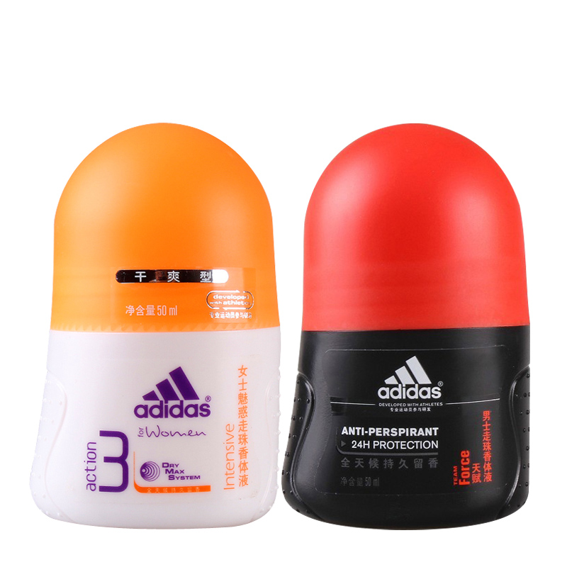 Adidas/阿迪达斯男士止汗香体露走珠液 天赋+魅惑去异味正品包邮