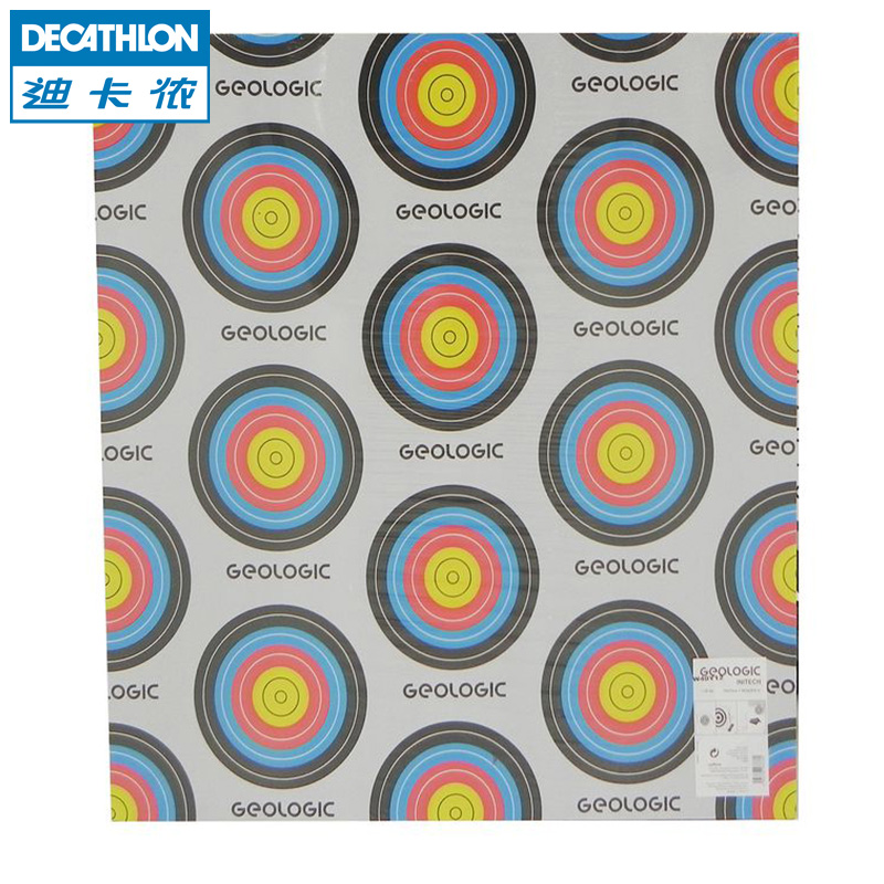 迪卡侬 专业射箭标靶 比赛标准靶 75 X 75cm GEOLOGIC