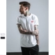 Thương hiệu thủy triều ban đầu TI2018S / S xuân hè mới hoa mận retro áo thun cotton chải cổ tròn tay ngắn quần áo nam áo thun  Áo phông ngắn