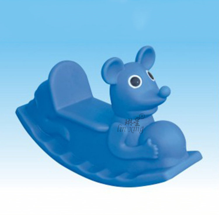 Kindergarten rocking horse baby big number baby age gift early to teach toy plastic thickened special-priced child Trojan horse