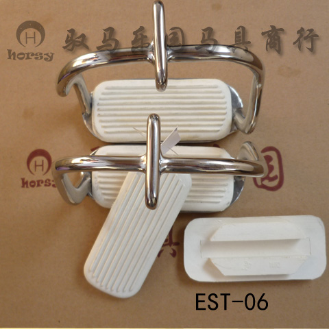 EST-06 Horse Stirrup Cushion Rubber Pedaling Mat (non-slip horse stirrup cushion) Stirrup Cushion Riding Horse Equestrian Accessories