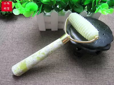 Jade Jade beauty container facial finger stimulation stick massage stick beauty hedgehog jade roller