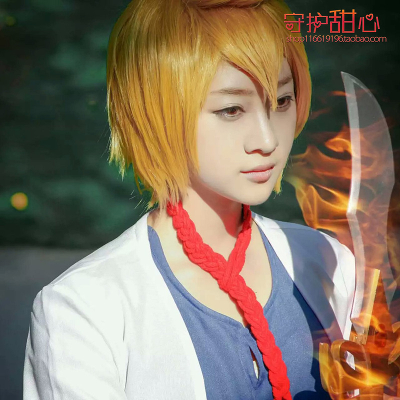 {Sweetheart Home} Magi Alibaba Shalja Yellow In-Stock Free Shipping Cosplay Wig