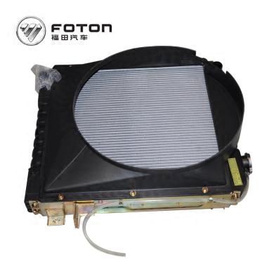Original Foton Aoling Yangchai 4102 water tank aluminum radiator with windshield assembly 1104313100197