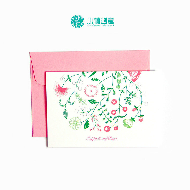 小林创意  美丽的希望(小卡片)10x7cm 一个