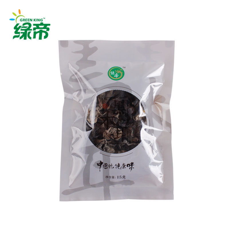 【天猫超市】绿帝东北黑木耳15g 椴木无根秋木耳 小木耳 干货特产