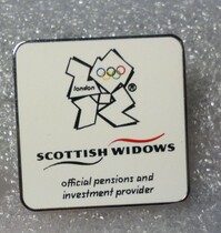 2012伦敦奥运会徽章 赞助商徽章 SCOTTISH WINDOWS徽章